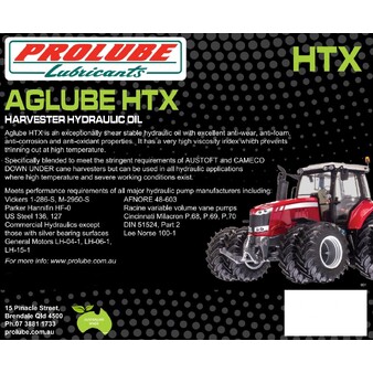 Prolube Aglube HTX Harvester Hydraulic Oil