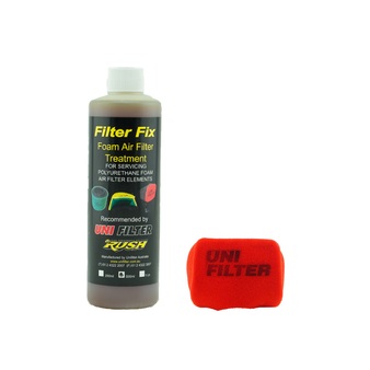Unifilter TJM AIRTEC (150W x 95H) Pre Cleaner Filter Small Tapered Fit & Filter Oil Combo Pack