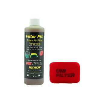 Unifilter Safari Snorkel Ram Head (175Wx125H) Pre Cleaner Filter & Oil Combo Pack