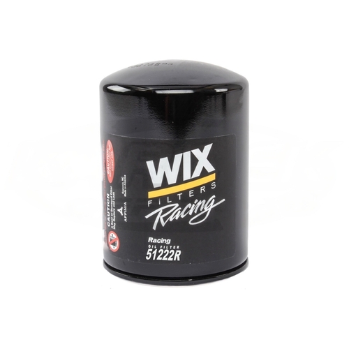 Wix Racing Oil Filter 51222R High Performance Engine Protection Xref: Moroso 22465, K&N HP500-1, FRAM HP6